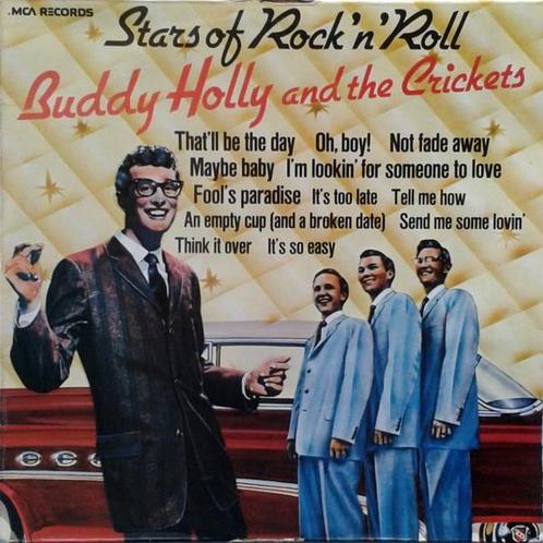 LP gebruikt - Buddy Holly - Stars Of Rock N Roll, Cd's en Dvd's, Vinyl | Rock, Zo goed als nieuw, Verzenden