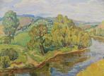 Kareva Ludmila Ivanovna (1950) - Paesaggio estivo, Antiek en Kunst, Kunst | Schilderijen | Klassiek