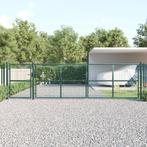 vidaXL Tuinpoort 500x175 cm gaas en gegalvaniseerd staal, Verzenden, Nieuw