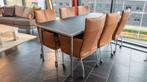 Gispen 515 tafel 200 x 90 Linoleum, Ophalen of Verzenden, Zo goed als nieuw