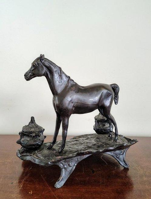 Pierre Jules Mène ( 1810-1879 ) - Inktpot - Grote zware, Antiek en Kunst, Antiek | Overige Antiek