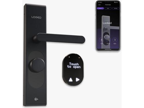 LOQED Touch Smart Lock - Slim Deurslot - Met Smart Home, Huis en Inrichting, Woonaccessoires | Overige, Zo goed als nieuw, Verzenden