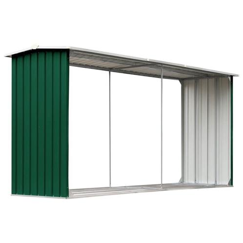 Haardhoutopslag Gegalvaniseerd Staal - Tweedekansje - OP=OP, Tuin en Terras, Bergingen en Tuinkasten, Nieuw, Metaal, Overige typen
