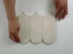 Wandtegel Beige 8x21,5cm (Muurtegels, Afbouwmaterialen), Doe-het-zelf en Verbouw, Tegels, Nieuw, 20 tot 40 cm, 10 m² of meer, Wandtegels