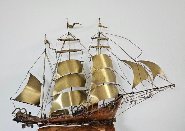 Daniel Dhaeseleer - Lamp - Messing, Antiek en Kunst, Curiosa en Brocante