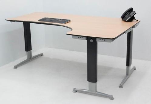 Cockpitbureau Aspa Emotion rechts 180/80x120/60 cm - zwart,, Huis en Inrichting, Bureaus, Gebruikt, Ophalen of Verzenden