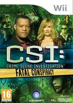 CSI: Crime Scene Investigation - Fatal Conspiracy [Wii], Ophalen of Verzenden, Zo goed als nieuw