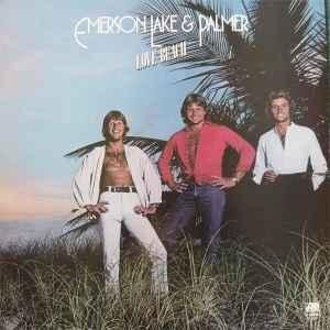 LP gebruikt - Emerson, Lake &amp; Palmer - Love Beach, Cd's en Dvd's, Vinyl | Rock, Zo goed als nieuw, Verzenden