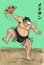 MEDSAN - Cyber Dohyo () - Hand Signed