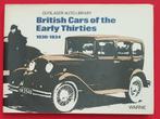 British Cars of the Early Thirties, Olyslager Auto Library, Algemeen, Olyslager Auto Library, Verzenden, Zo goed als nieuw