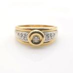 Ring - 18 karaat Geel goud -  0.39ct. tw. Diamant