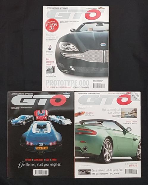 3 stuk GTO automagazine, nr 21, nr 22, nr 24, 2006 – 2007, Boeken, Auto's | Folders en Tijdschriften, Algemeen, Gelezen, Verzenden