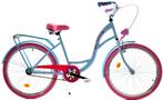 Meisjesfiets 24 inch stevig model roze met blauw van Dall..., Fietsen en Brommers, Fietsen | Meisjes, Ophalen of Verzenden, Nieuw