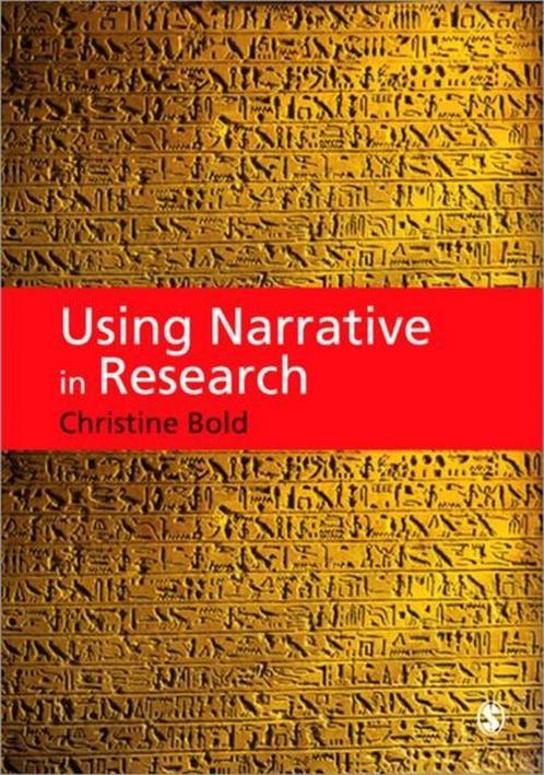9781848607194 Using Narrative in Research | Tweedehands, Boeken, Schoolboeken, Zo goed als nieuw, Verzenden