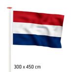 NR 114: Nederlandse vlag 300x450 cm marineblauw, Nieuw