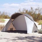 vidaXL Strandtent 2-persoons pop-up waterdicht grijs, Caravans en Kamperen, Tenten, Verzenden, Nieuw, Tot en met 2