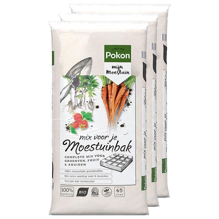 45 x 40L Pokon Bio MPS RHP Mix voor je Moestuinbak 45L, Tuin en Terras, Aarde en Mest, Ophalen of Verzenden
