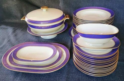 Heinrich - Tafelservies voor 12 (36) - Jenny Lind - 24 kt, Antiek en Kunst, Antiek | Meubels | Tafels