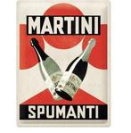 Martini reclamebord Spumanti, Verzenden, Nieuw
