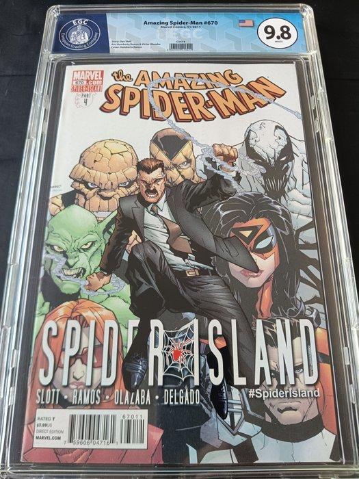 The Amazing Spider-Man #670 - EGC 9.8 - Spiders, Spiders, Boeken, Strips | Comics