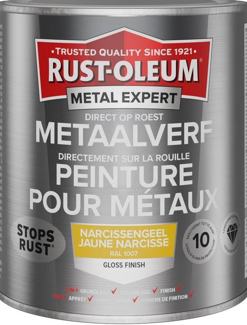 Rust oleum metal expert metaalverf direct op roest hoogglans, Doe-het-zelf en Verbouw, Verf, Beits en Lak, Nieuw, Verzenden