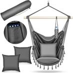 Tillvex® Hangstoel - Binnen & Buiten - Tot 150kg - 2 Kussens, Huis en Inrichting, Fauteuils, Verzenden, Zo goed als nieuw