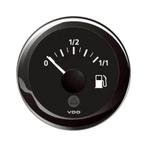 VDO brandstofmeter 12/24V zwart, Watersport en Boten, Verzenden, Nieuw