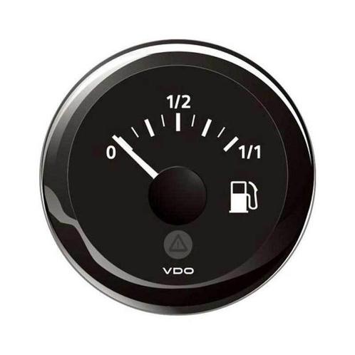 VDO brandstofmeter 12/24V zwart, Watersport en Boten, Accessoires en Onderhoud, Verzenden