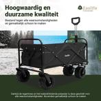 EasLife Bolderkar opvouwbare bolderwagen met regen hoes -, Caravans en Kamperen, Ophalen of Verzenden, Nieuw