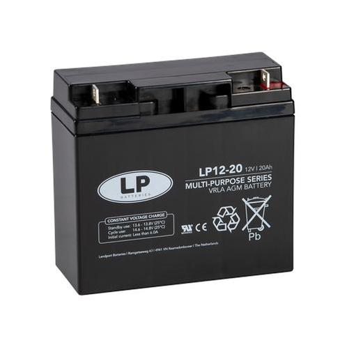 LP VRLA-LP accu 12 volt 20.0 ah LP12-20, Computers en Software, Noodvoedingen (UPS), Nieuw, Ophalen of Verzenden