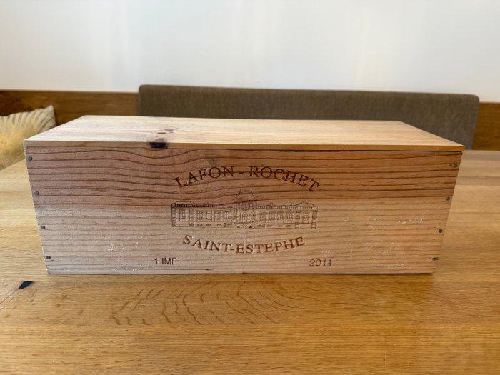 2011 Chateau Lafon Rochet - Saint-Estèphe Cru - 1 Imperial, Verzamelen, Wijnen