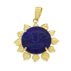 18 karaat Geel goud - Hanger - 20.00 ct Lapis lazulis