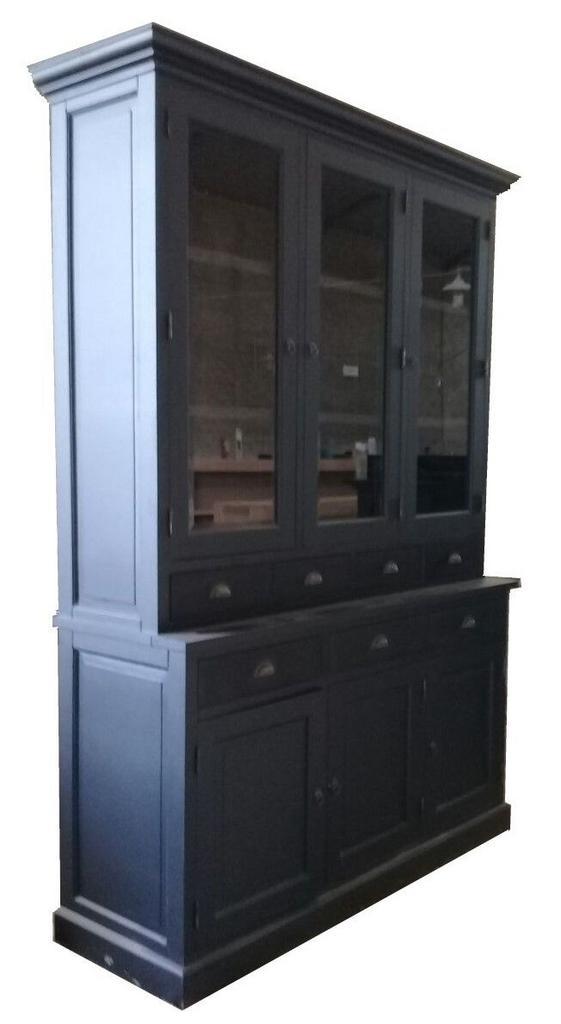 Buffetkast zwart Lelystad 170cm, Huis en Inrichting, Kasten | Buffetkasten, Ophalen of Verzenden