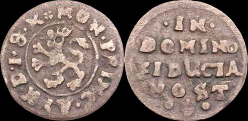 1667-1718ad Germany Jever Carl Wilhelm von Anhalt Zerbst..., Postzegels en Munten, Munten | Europa | Niet-Euromunten, Verzenden