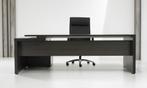 Executive V2 hoekbureau, 230x172cm, black oak, Overige plaatsen, Ophalen of Verzenden, Nieuw in verpakking, Bureau