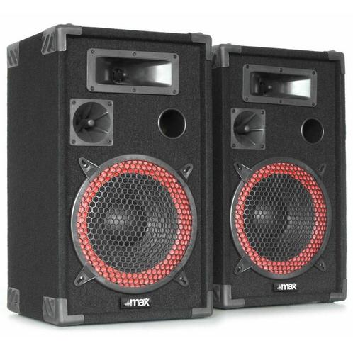 Retourdeal - MAX XEN-3510 set PA luidspreker boxen 10 700W, Audio, Tv en Foto, Luidsprekers, Zo goed als nieuw, Verzenden