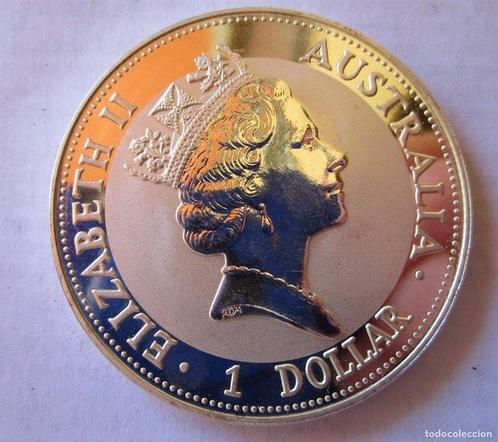 Australië. 1 dolar 1992 kookaburra . 1 onza ( 999 ) (Zonder, Postzegels en Munten, Munten | Europa | Niet-Euromunten