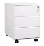 Metalen Dossierkast met Slot – 3 Lades op Wielen, Verzenden, Nieuw in verpakking