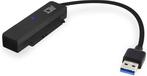 ACT ACT SATA naar USB adapterkabel - 2,5 SATA HDD/SSD –, Computers en Software, Ophalen of Verzenden, Zo goed als nieuw