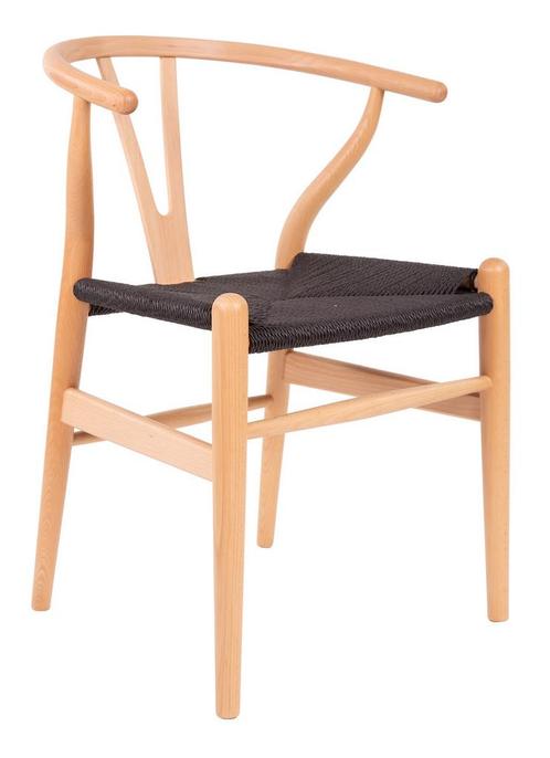 Y-chair wishbone bluefurn eetkamerstoel, Huis en Inrichting, Stoelen, Verzenden
