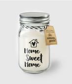 Black&White Geurkaars - Home sweet home | Nieuw!, Hobby en Vrije tijd, Nieuw, Verzenden