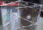 Jewel case 2 cd transparant 10 stuks, Verzenden, Nieuw