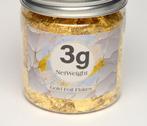 3 gram, Gold Leaf Flakes - Goud (Zonder Minimumprijs)