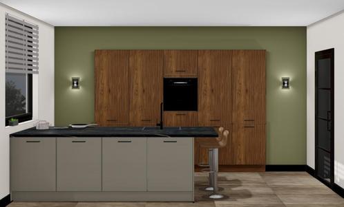 Actie! €7.495,- Complete nieuwe keuken + BORA kookplaat., Huis en Inrichting, Keuken | Complete keukens, Overige typen, Overige kleuren