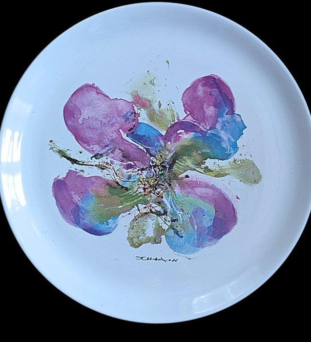 Atelier de Sègries Moustiers - Zao Wou Ki - Wandbord -, Antiek en Kunst, Antiek | Glas en Kristal