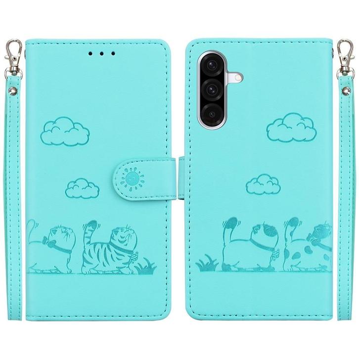 BookCover Hoes Etui voor Samsung Galaxy A56 - A36 - Cats Kat, Telecommunicatie, Mobiele telefoons | Hoesjes en Frontjes | Samsung
