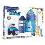 MAGNA-TILES® Police Station met microMAGS (35 stuks), Nieuw