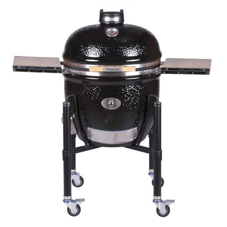 Monolith LeChef BBQ Guru Edition + onderstel, Tuin en Terras, Houtskoolbarbecues, Verzenden