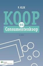 Koop en consumentenkoop 9789013122428, Boeken, Zo goed als nieuw