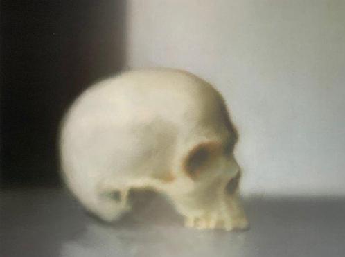 Gerhard Richter - Schädel, Scull 1983 - Museumsprint, Antiek en Kunst, Kunst | Tekeningen en Foto's